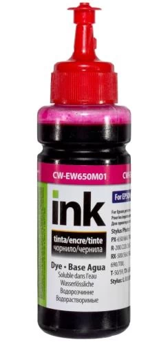 Чорнило ColorWay Epson T50/59, P50, TX650/700/800, PX660/700, R270/390, Magenta, 100 мл (CW-EW650M01)