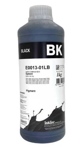 Чорнило InkTec Epson E0013, Black, S22, SX125/130, T26/27, TX200/210, 1 л, пігментне (E0013-01LB)