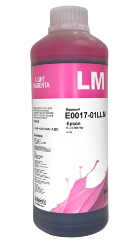 Чорнило InkTec Epson E0017, Light Magenta, L800/L805/L810/L850/L1800, 1 л, водорозчинне (E0017-01LLM)