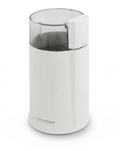 Кавомолка Esperanza EKC001W Espresso, White, 160 Вт, 50 г, ніж з нержавіючої сталі з двома лезами, пластик