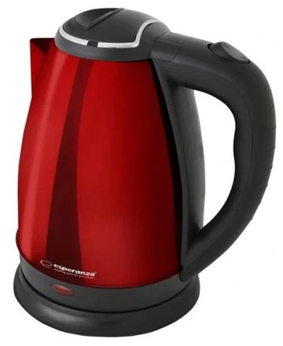 Електрочайник Esperanza "Victoria", Red, 1800 Вт, 1.8 л, дисковий, нержавіюча сталь (EKK113R)