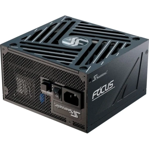 Блок живлення 750 Вт, Seasonic Focus GX ATX 3.1, Black, модульний, 80+ Gold, Active PFC, 13.5 см FDB, 3xMolex / 8xSATA / 1x16-pin / 2x6+2-pin / 2x4+4-pin / 20+4-pin, захист OPP/OVP/UVP/OCP/OTP/SCP (FOCUS-GX-750-ATX31)