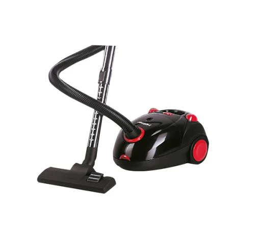 Пилосос Holmer HVC-09 ECO Black, 900W, мішковий, об'єм пилезборника 2л, багаторазовий мішок, насадки: універсальна щітка підлога/килим; 2в1 для м'яких меблів і щілинна, телескопічна трубка, багатоступінчастий мікрофільтр