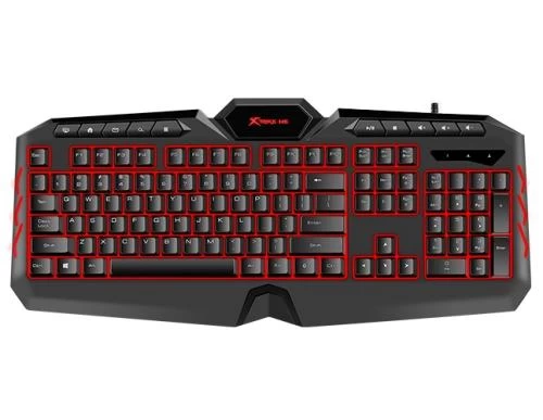 Клавіатура XTRIKE ME KB-509 USB RGB Black (6932391923559)