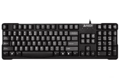 Клавіатура A4Tech KR-750 Black, USB, стандартна