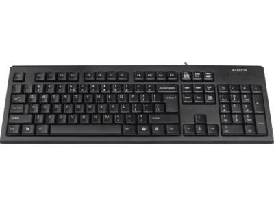 Клавіатура A4tech KR-83 Black, PS/2, X-slim, великий Enter