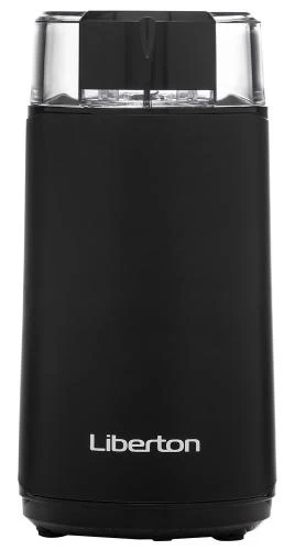 Кавомолка Liberton LCG-2302, Black, 150W, 60г, блокування включення при знятій кришці, пластиковий корпус, ніж з нержавіючої сталі