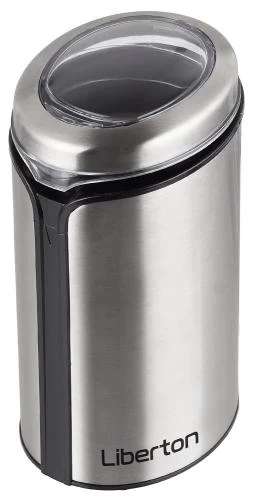 Кавомолка Liberton LCG-2307, Inox, 150W, 50г, блокування включення при знятій кришці, корпус та ніж нержавіюча сталь