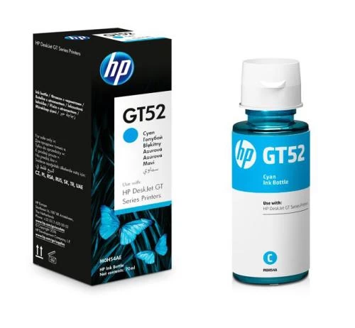 Чорнило HP GT52, Cyan, DJ GT 5810 / GT 5820, 70 мл (M0H54AE)