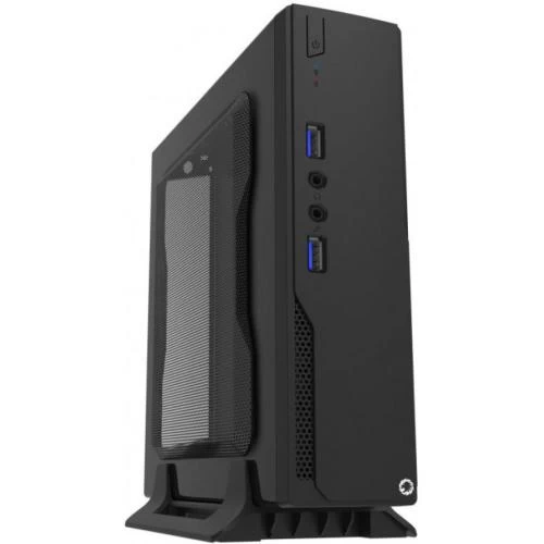 Корпус GameMax MT300-2U3-90W Black, 90 Вт, Mini ITX, 2xUSB 3.0, 1x40 мм