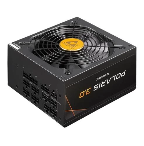 Блок живлення 1250 Вт, Chieftec POLARIS 3.0, Black, модульний, 80+ Gold, Active PFC, 135 мм, 4xMolex / 12xSATA / 1xPCI-E 16-pin / 4xPCI-E 6+2-pin / 1xMB 20+4-pin / 2xCPU 4+4-pin, захист AFC/OCP/OPP/OTP/OVP/SCP/SIP/UVP, ATX 12V 3.0 (PPS-1250FC-A3)