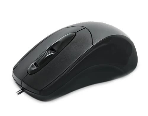 Миша REAL-EL RM-207, Black, USB, оптична, 1000 dpi, 3 кнопки, 1,2 м