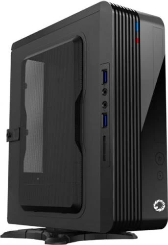 Корпус GameMax ST-103-2U3 Black, 300 Вт, Mini ITX, 2хUSB 3.0, 217x80x235 мм, 1.9 кг (ST103-2U3-300W)