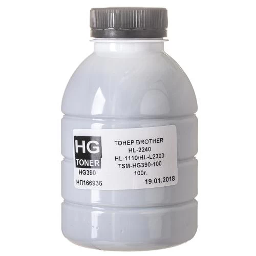 Тонер Brother HL-2240/2250, DCP-7060, MFC-7860, 100 г, HG "HG390" (TSM-HG390-100)