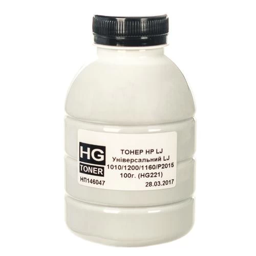 Тонер HP Universal 1010/1200/2100/4000/5000, 100 г, HG "HG221" (TSM-HG221-100)