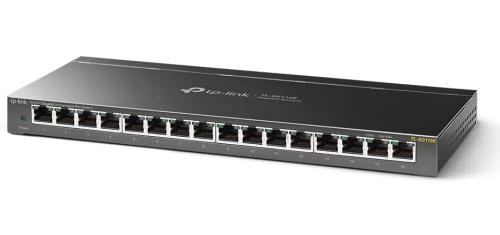 Комутатор TP-LINK TL-SG116E, 16x100/1000 Mb/s, некерований