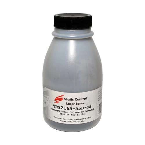 Тонер Samsung ML-2160/2165, SCX-3400/3405, SL-M2020/M2070, Black, 55 г, Static Control (TRS2165-55B-OS)