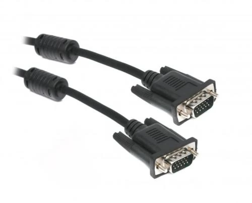 Кабель VGA (M) - VGA (M), 1.8 м, Black, Maxxter (V-VGA-6)
