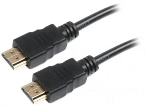 Кабель HDMI (M) - HDMI (M), 1 м, Black, Maxxter, V1.4 (VB-HDMI4-1M)