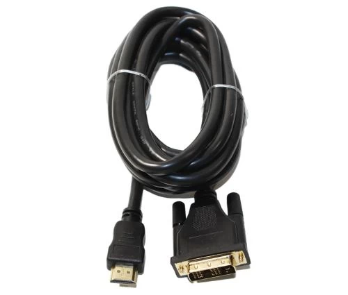 Кабель HDMI (M) - DVI-D (M, 18-pin), 3 м, Black, Viewcon (VD066-3M)